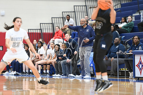 6A Marietta vs 6A North Paulding during Region 5 semi-finals girls basketball tournament