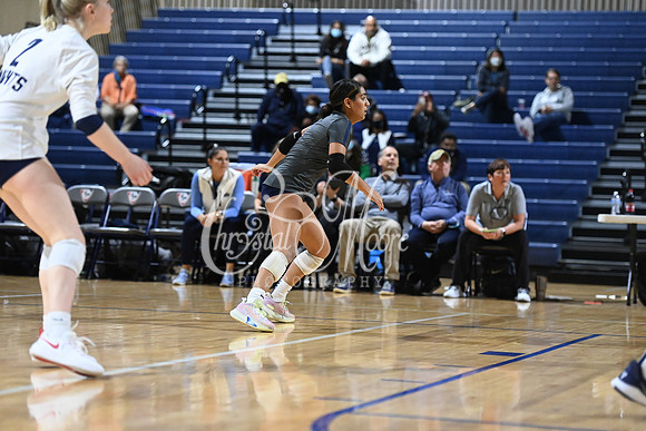 Pace Academy vs Gordon Lee High School during 2021 GHSA State 2A-1A Public Volleyball State Championship