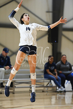Pace Academy vs Gordon Lee High School during 2021 GHSA State 2A-1A Public Volleyball State Championship