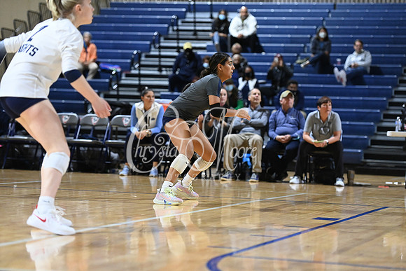 Pace Academy vs Gordon Lee High School during 2021 GHSA State 2A-1A Public Volleyball State Championship