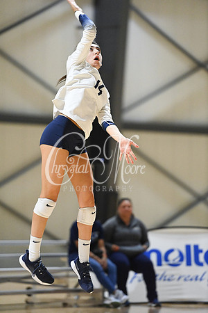 Pace Academy vs Gordon Lee High School during 2021 GHSA State 2A-1A Public Volleyball State Championship