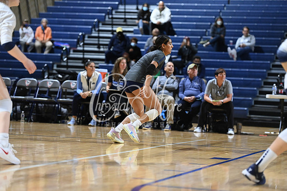 Pace Academy vs Gordon Lee High School during 2021 GHSA State 2A-1A Public Volleyball State Championship