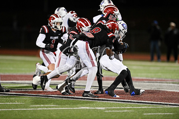 Hillgrove vs Peachtree Ridge during second round GHSA 6A State Football Playoffs
