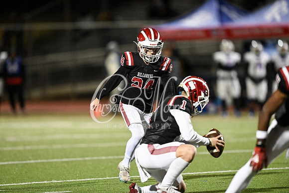 Hillgrove vs Peachtree Ridge during second round GHSA 6A State Football Playoffs