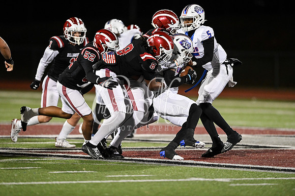 Hillgrove vs Peachtree Ridge during second round GHSA 6A State Football Playoffs