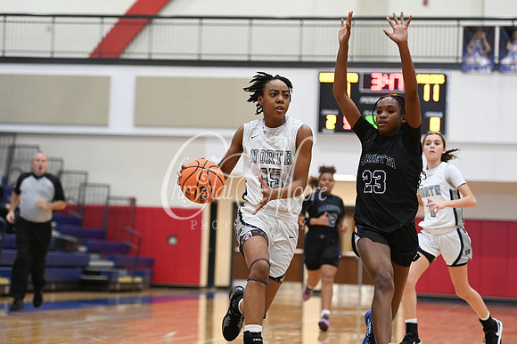 6A Marietta vs 6A North Paulding during Region 5 semi-finals girls basketball tournament