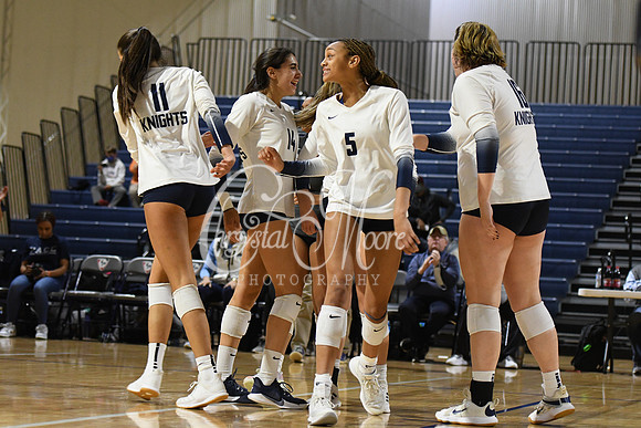 Pace Academy vs Gordon Lee High School during 2021 GHSA State 2A-1A Public Volleyball State Championship