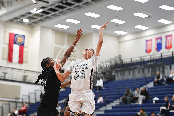 6A Marietta vs 6A North Paulding during Region 5 semi-finals girls basketball tournament