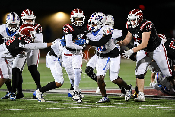 Hillgrove vs Peachtree Ridge during second round GHSA 6A State Football Playoffs