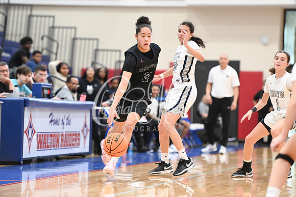 6A Marietta vs 6A North Paulding during Region 5 semi-finals girls basketball tournament
