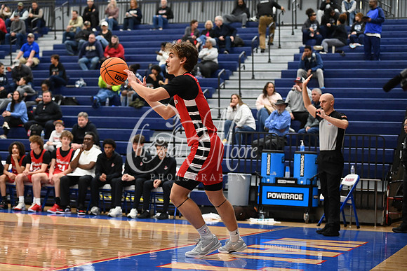 6A Wheeler vs 6A Cherokee during region 5 semi-finals boys basketball tournament