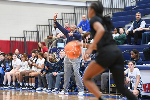 6A Marietta vs 6A North Paulding during Region 5 semi-finals girls basketball tournament