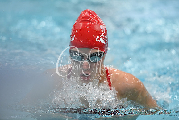 Allatoona High School Swim Team during Campbell Meet