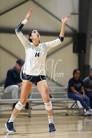 Pace Academy vs Gordon Lee High School during 2021 GHSA State 2A-1A Public Volleyball State Championship