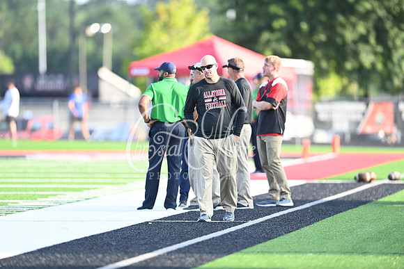 Allatoona vs Harrison High School Friday Night Football Action