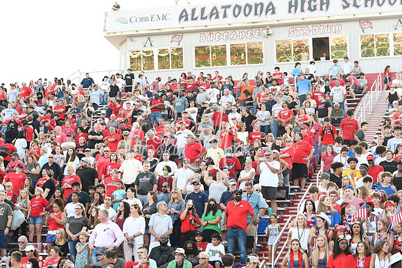 Allatoona vs Harrison High School Friday Night Football Action