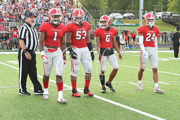 Allatoona vs Harrison High School Friday Night Football Action