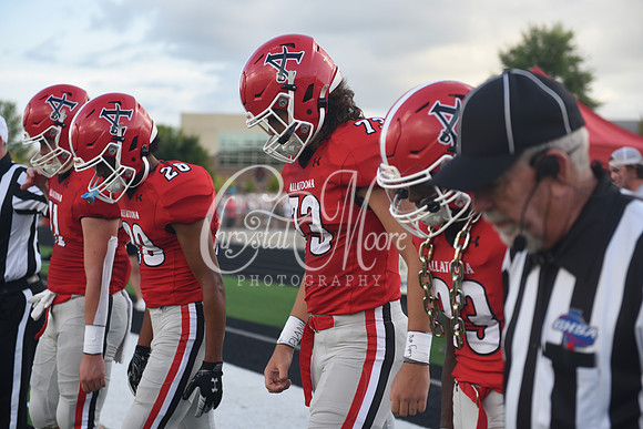 Allatoona vs Langston Hughes Friday Night Football Action