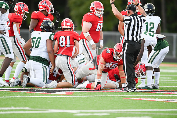 Allatoona vs Langston Hughes Friday Night Football Action