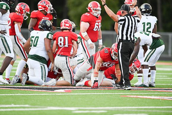 Allatoona vs Langston Hughes Friday Night Football Action