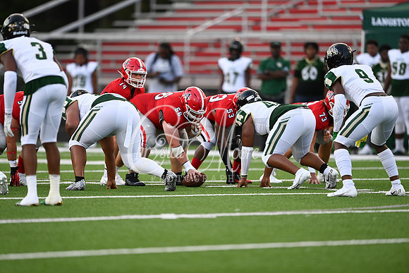 Allatoona vs Langston Hughes Friday Night Football Action