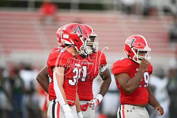 Allatoona vs Langston Hughes Friday Night Football Action