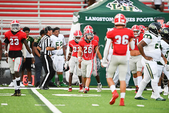Allatoona vs Langston Hughes Friday Night Football Action