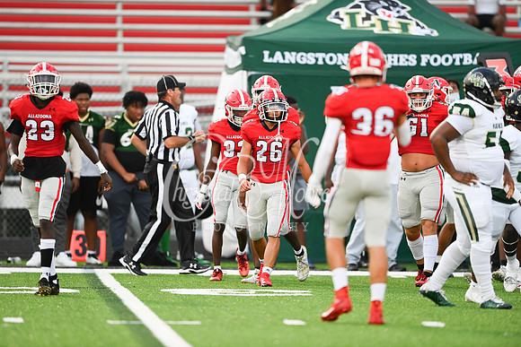 Allatoona vs Langston Hughes Friday Night Football Action