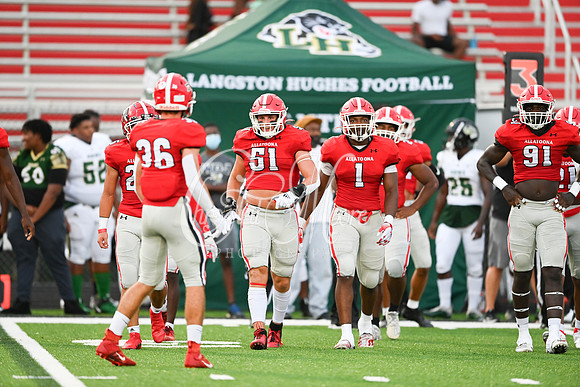 Allatoona vs Langston Hughes Friday Night Football Action