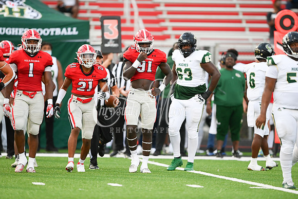 Allatoona vs Langston Hughes Friday Night Football Action