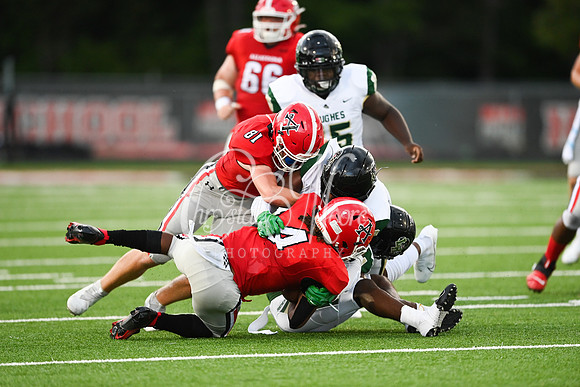Allatoona vs Langston Hughes Friday Night Football Action