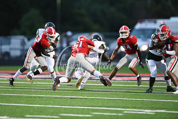 Allatoona vs Langston Hughes Friday Night Football Action