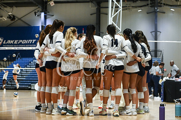 4A GHSA State Volleyball Champions, Pace Academy, in a comeback 3-2 win over Lovett at the Champions Center in LakePoint Sports Complex