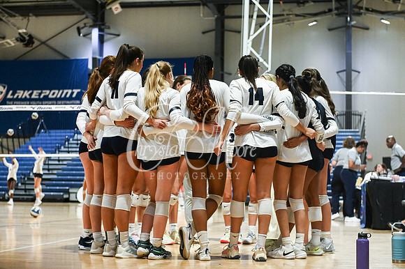 4A GHSA State Volleyball Champions, Pace Academy, in a comeback 3-2 win over Lovett at the Champions Center in LakePoint Sports Complex
