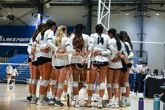 4A GHSA State Volleyball Champions, Pace Academy, in a comeback 3-2 win over Lovett at the Champions Center in LakePoint Sports Complex