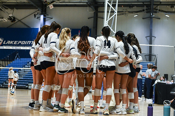 4A GHSA State Volleyball Champions, Pace Academy, in a comeback 3-2 win over Lovett at the Champions Center in LakePoint Sports Complex