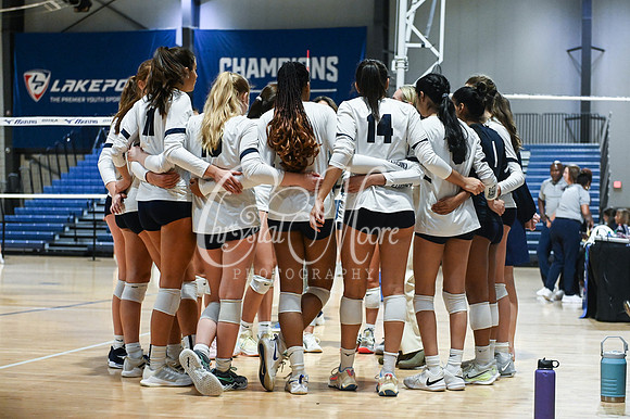 4A GHSA State Volleyball Champions, Pace Academy, in a comeback 3-2 win over Lovett at the Champions Center in LakePoint Sports Complex