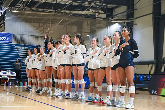 4A GHSA State Volleyball Champions, Pace Academy, in a comeback 3-2 win over Lovett at the Champions Center in LakePoint Sports Complex