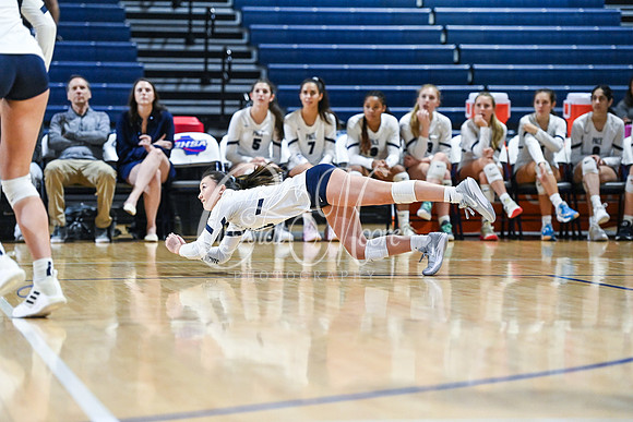 4A GHSA State Volleyball Champions, Pace Academy, in a comeback 3-2 win over Lovett at the Champions Center in LakePoint Sports Complex