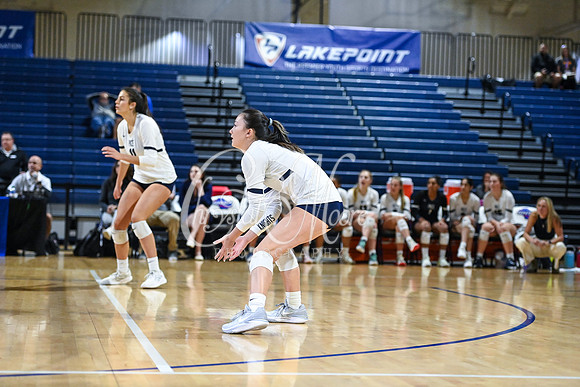 4A GHSA State Volleyball Champions, Pace Academy, in a comeback 3-2 win over Lovett at the Champions Center in LakePoint Sports Complex