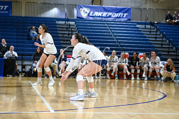 4A GHSA State Volleyball Champions, Pace Academy, in a comeback 3-2 win over Lovett at the Champions Center in LakePoint Sports Complex