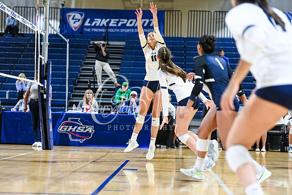 4A GHSA State Volleyball Champions, Pace Academy, in a comeback 3-2 win over Lovett at the Champions Center in LakePoint Sports Complex