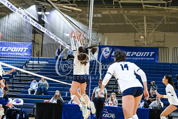 4A GHSA State Volleyball Champions, Pace Academy, in a comeback 3-2 win over Lovett at the Champions Center in LakePoint Sports Complex