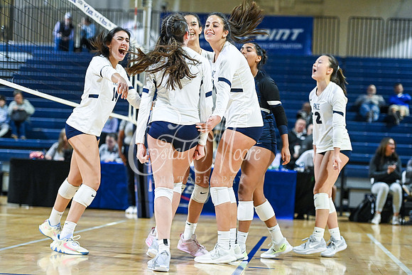4A GHSA State Volleyball Champions, Pace Academy, in a comeback 3-2 win over Lovett at the Champions Center in LakePoint Sports Complex
