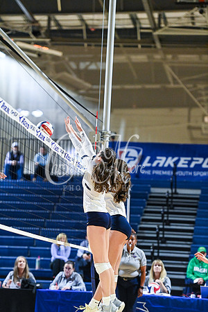 4A GHSA State Volleyball Champions, Pace Academy, in a comeback 3-2 win over Lovett at the Champions Center in LakePoint Sports Complex