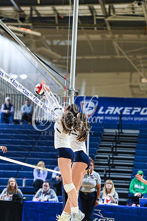 4A GHSA State Volleyball Champions, Pace Academy, in a comeback 3-2 win over Lovett at the Champions Center in LakePoint Sports Complex