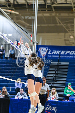4A GHSA State Volleyball Champions, Pace Academy, in a comeback 3-2 win over Lovett at the Champions Center in LakePoint Sports Complex