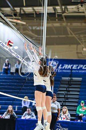 4A GHSA State Volleyball Champions, Pace Academy, in a comeback 3-2 win over Lovett at the Champions Center in LakePoint Sports Complex