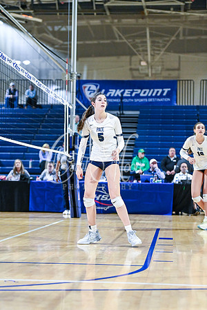 4A GHSA State Volleyball Champions, Pace Academy, in a comeback 3-2 win over Lovett at the Champions Center in LakePoint Sports Complex