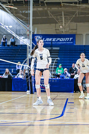 4A GHSA State Volleyball Champions, Pace Academy, in a comeback 3-2 win over Lovett at the Champions Center in LakePoint Sports Complex